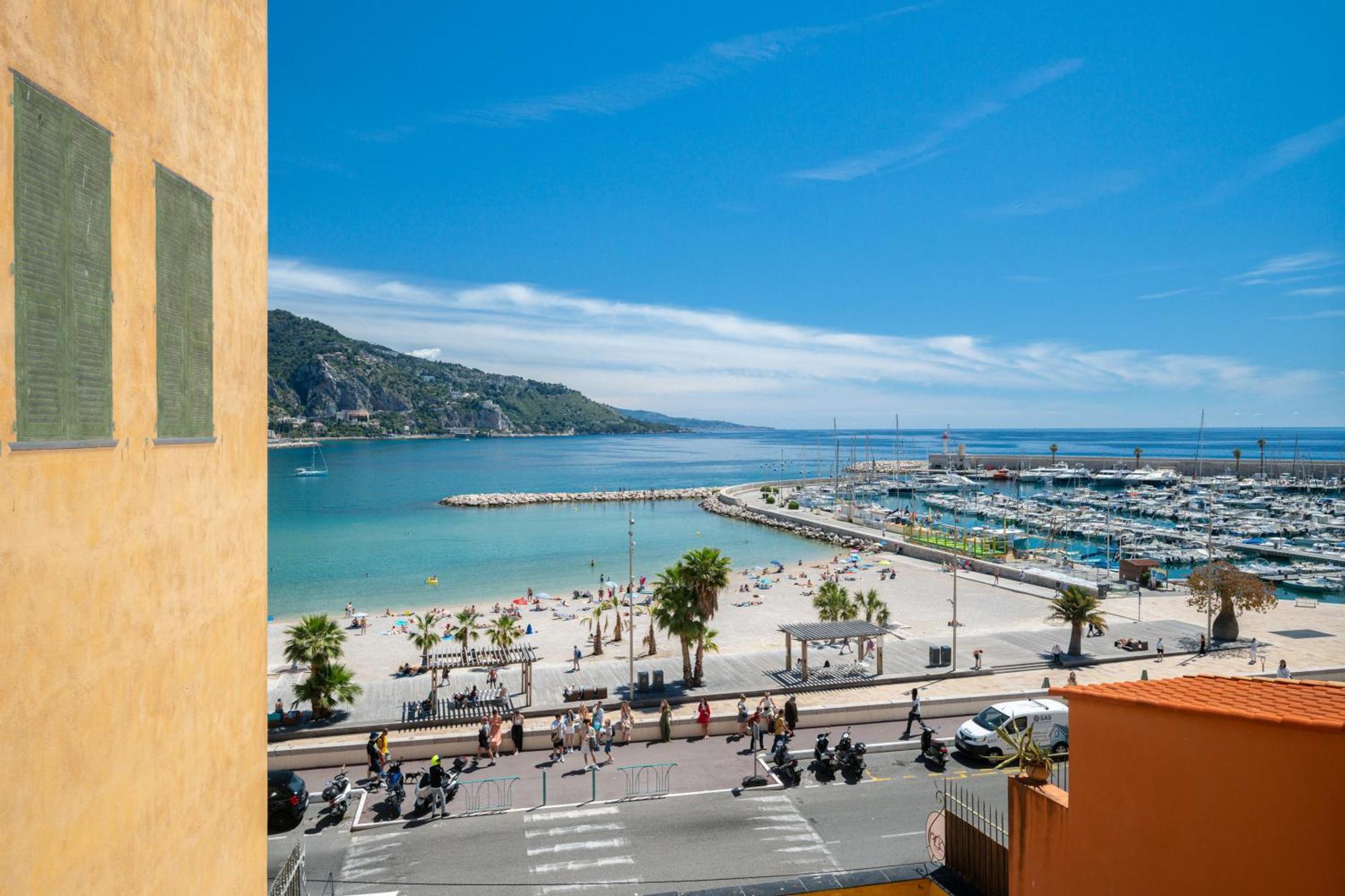 Les Sablettes - Bord De Mer - Vieille Ville - Parking Prive مينتون المظهر الخارجي الصورة